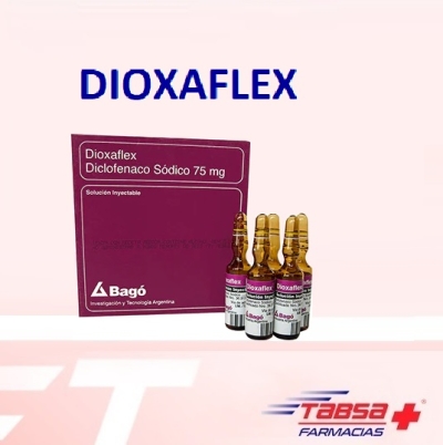 DIOXAFLEX PLUS  3 AMPOLLAS